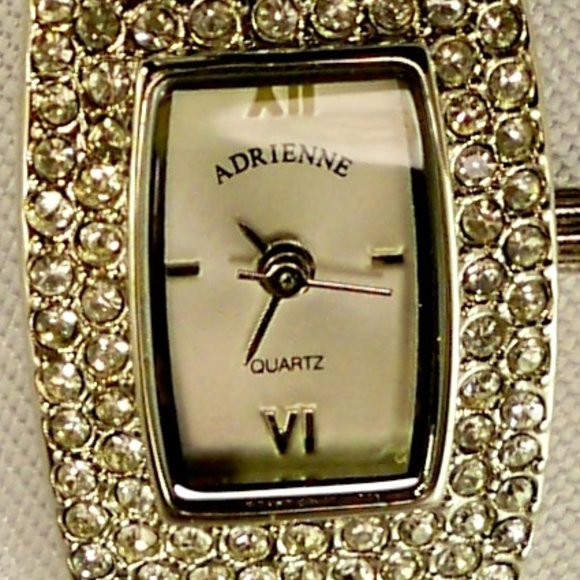 New Adrienne Limited Edition Crystals Silver Watch main image 6
